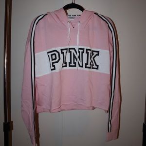 Victoria’s Secret Pink crop top hoodie
